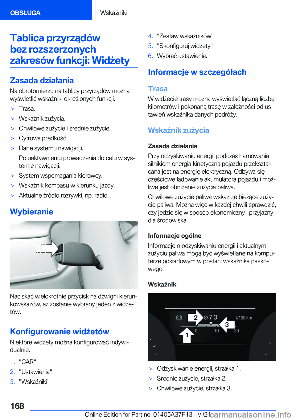 BMW 2 SERIES GRAN COUPE 2022  Instrukcja obsługi (in Polish) �T�a�b�l�i�c�a��p�r�z�y�r�z�ą�d�