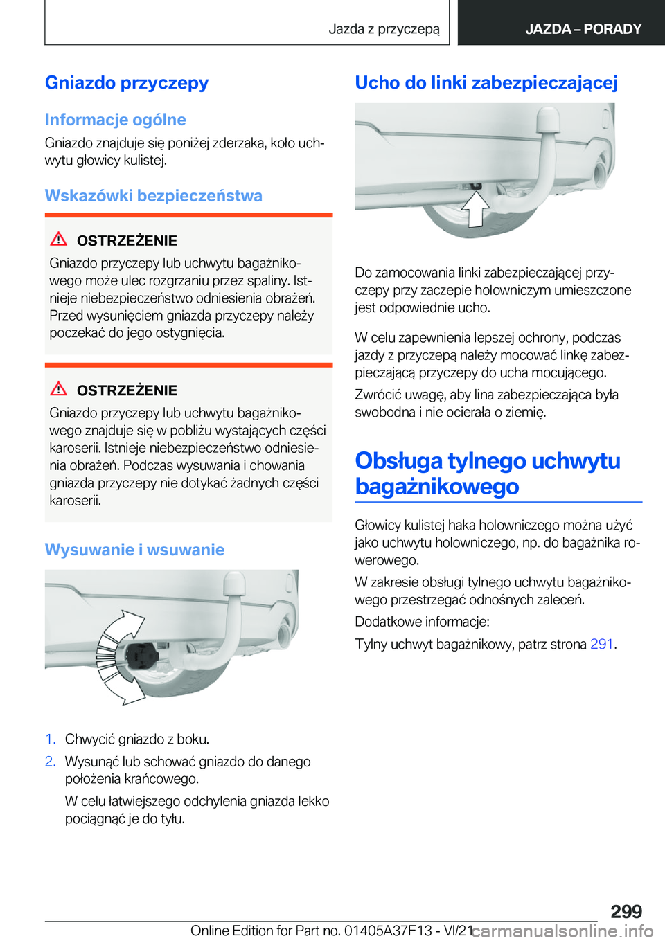 BMW 2 SERIES GRAN COUPE 2022  Instrukcja obsługi (in Polish) �G�n�i�a�z�d�o��p�r�z�y�c�z�e�p�y
�I�n�f�o�r�m�a�c�j�e��o�g�