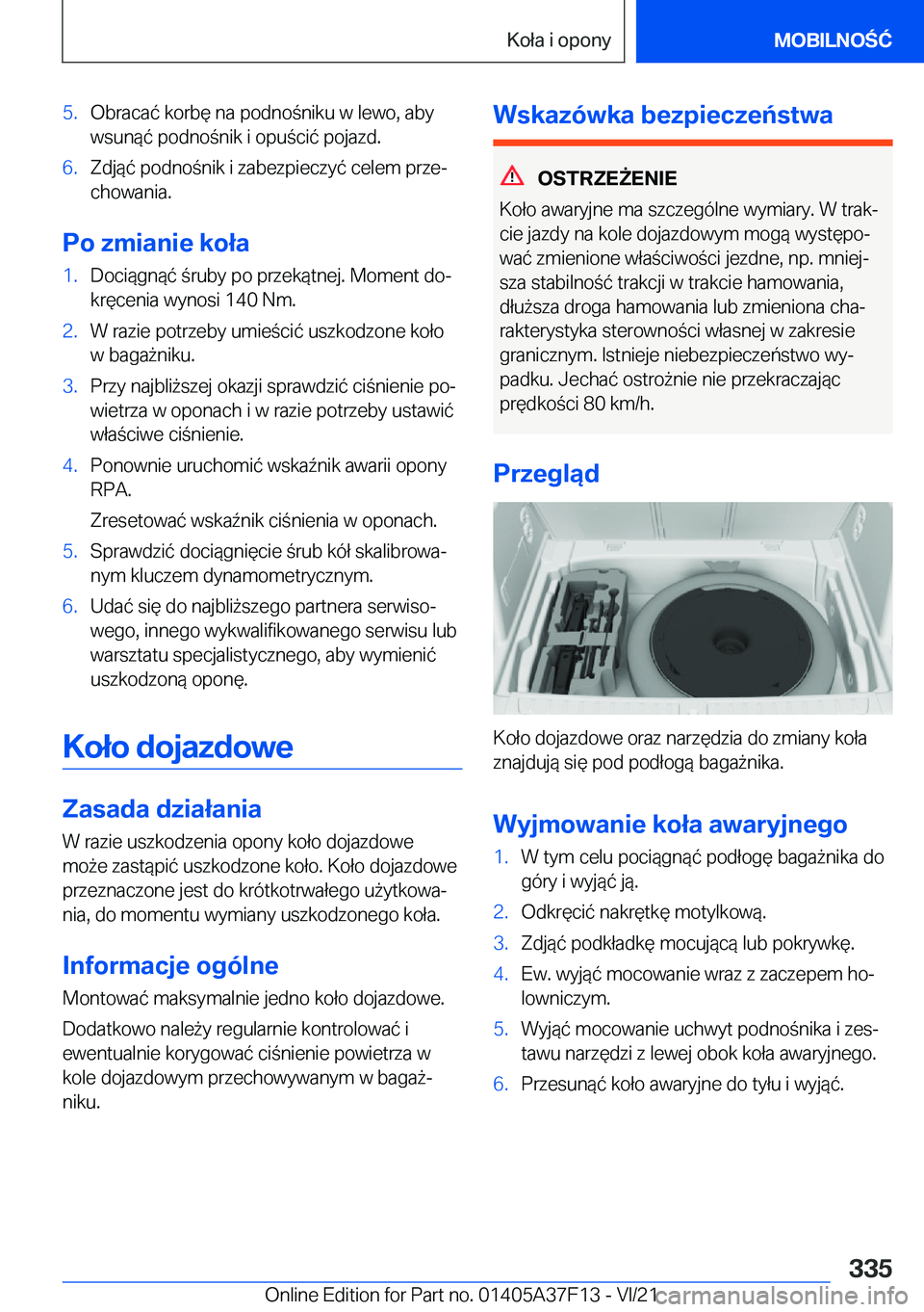 BMW 2 SERIES GRAN COUPE 2022  Instrukcja obsługi (in Polish) �5�.�O�b�r�a�c�a�