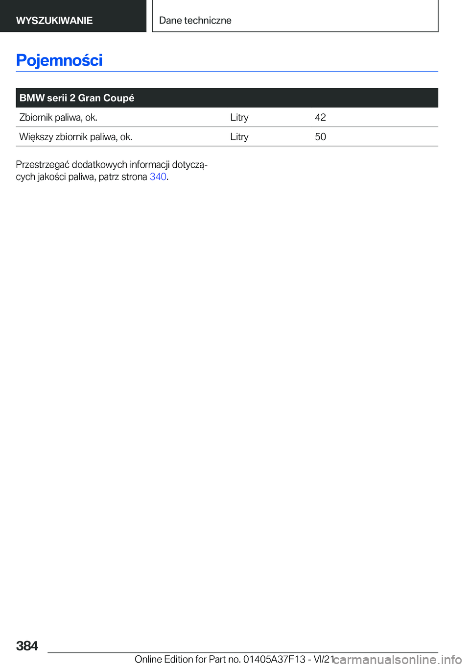 BMW 2 SERIES GRAN COUPE 2022  Instrukcja obsługi (in Polish) �P�o�j�e�m�n�o�c�i
�
�B�M�W��s�e�r�i�i��2��G�r�a�n��C�o�u�p�