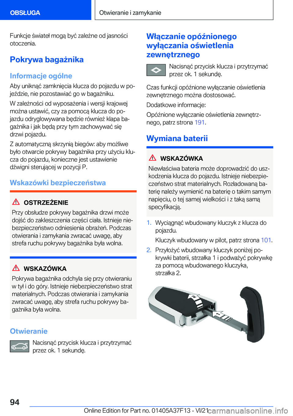 BMW 2 SERIES GRAN COUPE 2022  Instrukcja obsługi (in Polish) �F�u�n�k�c�j�e��w�i�a�t�e�ł��m�o�g�