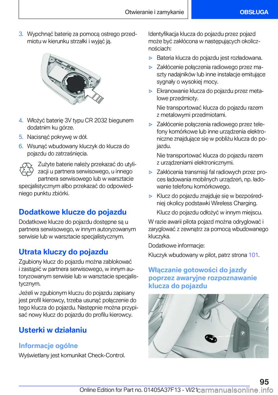 BMW 2 SERIES GRAN COUPE 2022  Instrukcja obsługi (in Polish) �3�.�W�y�p�c�h�n�