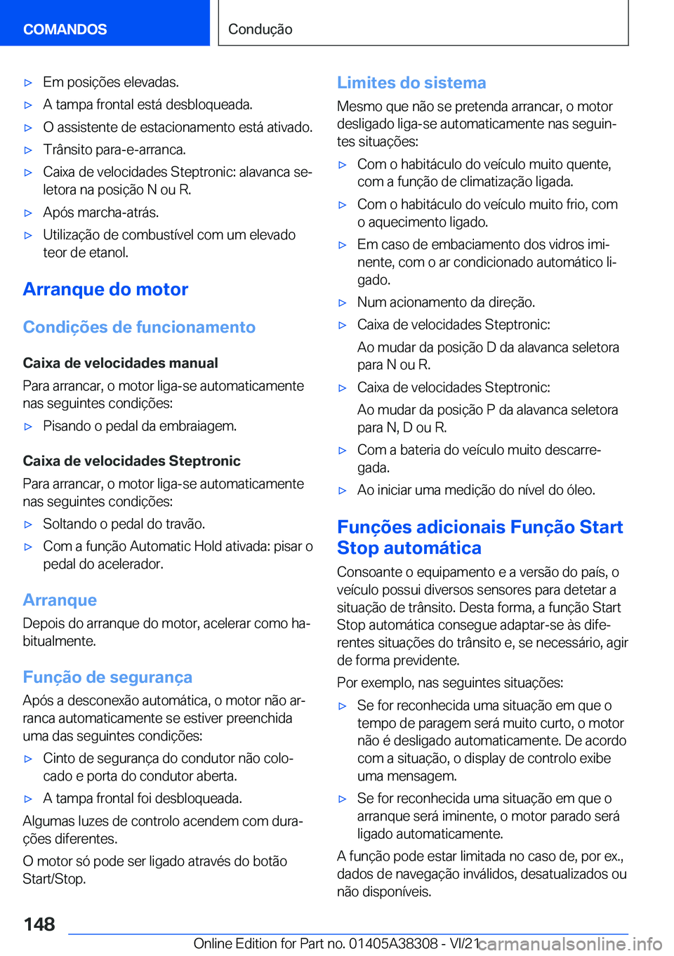 BMW 2 SERIES GRAN COUPE 2022  Manual do condutor (in Portuguese) x�E�m��p�o�s�i�