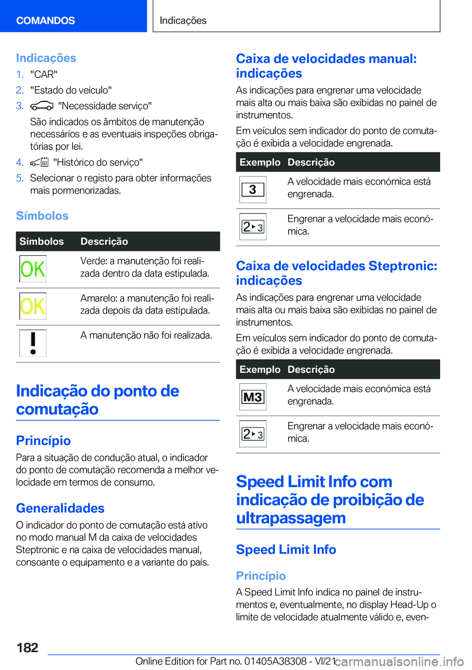 BMW 2 SERIES GRAN COUPE 2022  Manual do condutor (in Portuguese) �I�n�d�i�c�a�