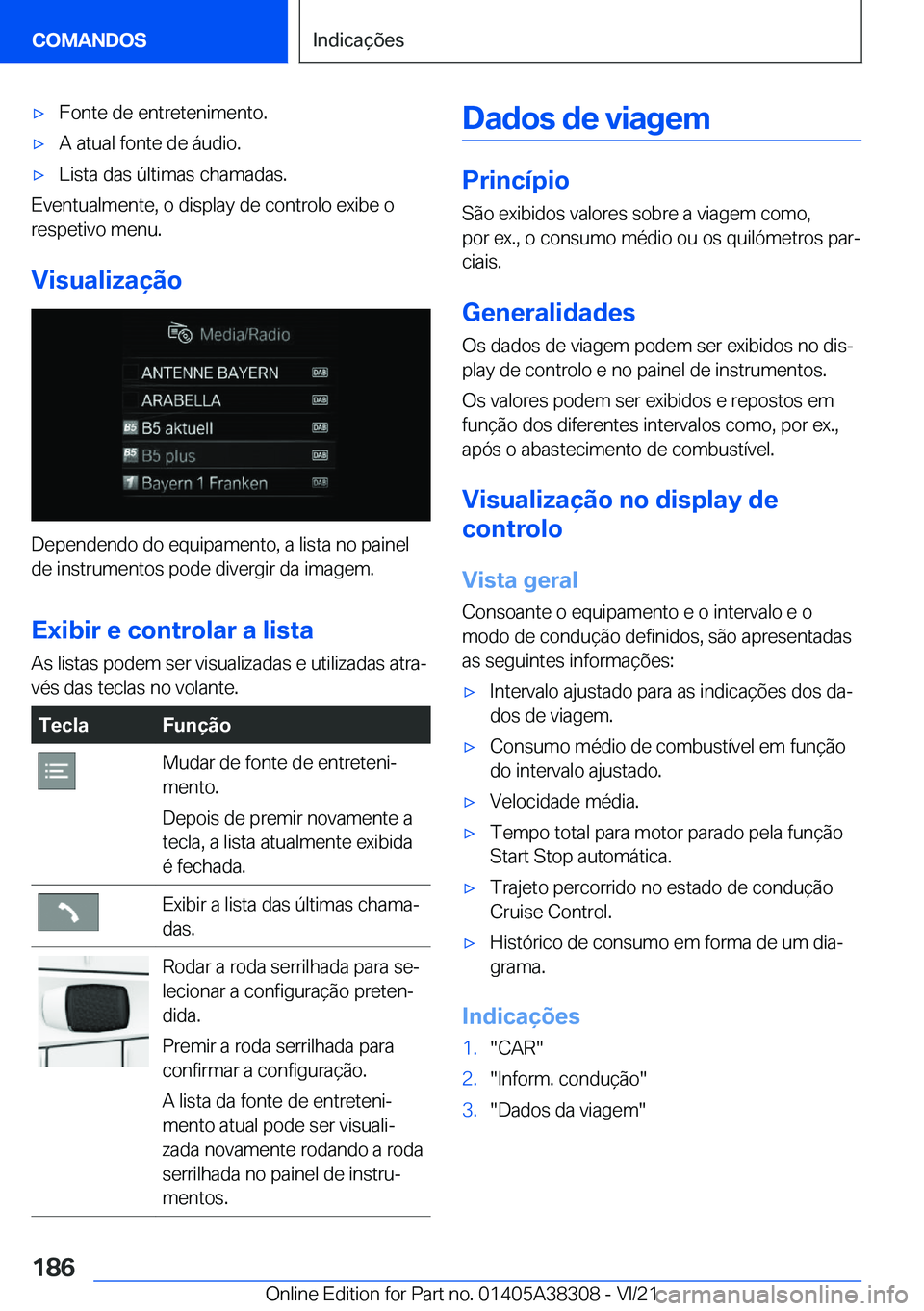 BMW 2 SERIES GRAN COUPE 2022  Manual do condutor (in Portuguese) x�F�o�n�t�e��d�e��e�n�t�r�e�t�e�n�i�m�e�n�t�o�.x�A��a�t�u�a�l��f�o�n�t�e��d�e��á�u�d�i�o�.x�L�i�s�t�a��d�a�s��