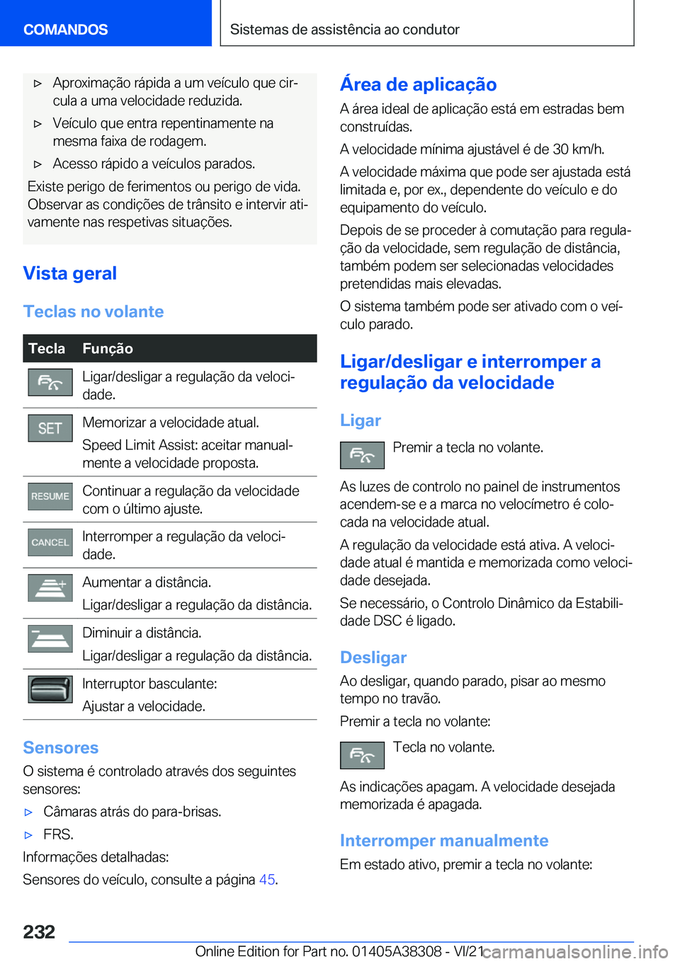 BMW 2 SERIES GRAN COUPE 2022  Manual do condutor (in Portuguese) x�A�p�r�o�x�i�m�a�