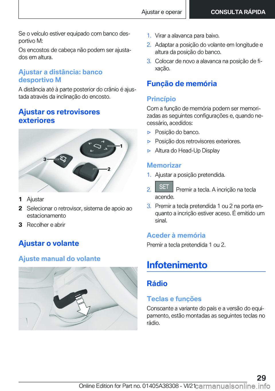 BMW 2 SERIES GRAN COUPE 2022  Manual do condutor (in Portuguese) �S�e��o��v�e�