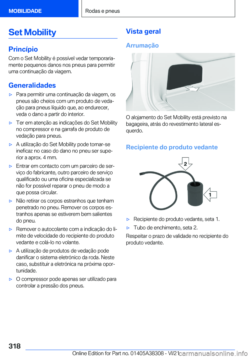 BMW 2 SERIES GRAN COUPE 2022  Manual do condutor (in Portuguese) �S�e�t��M�o�b�i�l�i�t�y
�P�r�i�n�c�