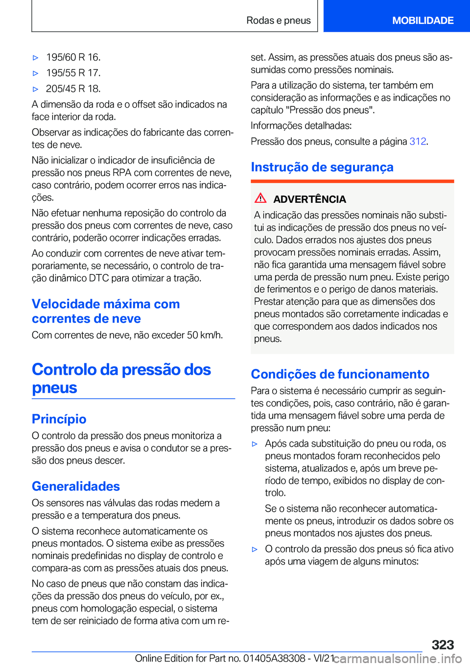 BMW 2 SERIES GRAN COUPE 2022  Manual do condutor (in Portuguese) x�1�9�5�/�6�0��R��1�6�.x�1�9�5�/�5�5��R��1�7�.x�2�0�5�/�4�5��R��1�8�.
�A��d�i�m�e�n�s�ã�o��d�a��r�o�d�a��e��o��o�f�f�s�e�t��s�ã�o��i�n�d�i�c�a�d�o�s��n�a
�f�a�c�e��i�n�t�e�r�i�o�r
