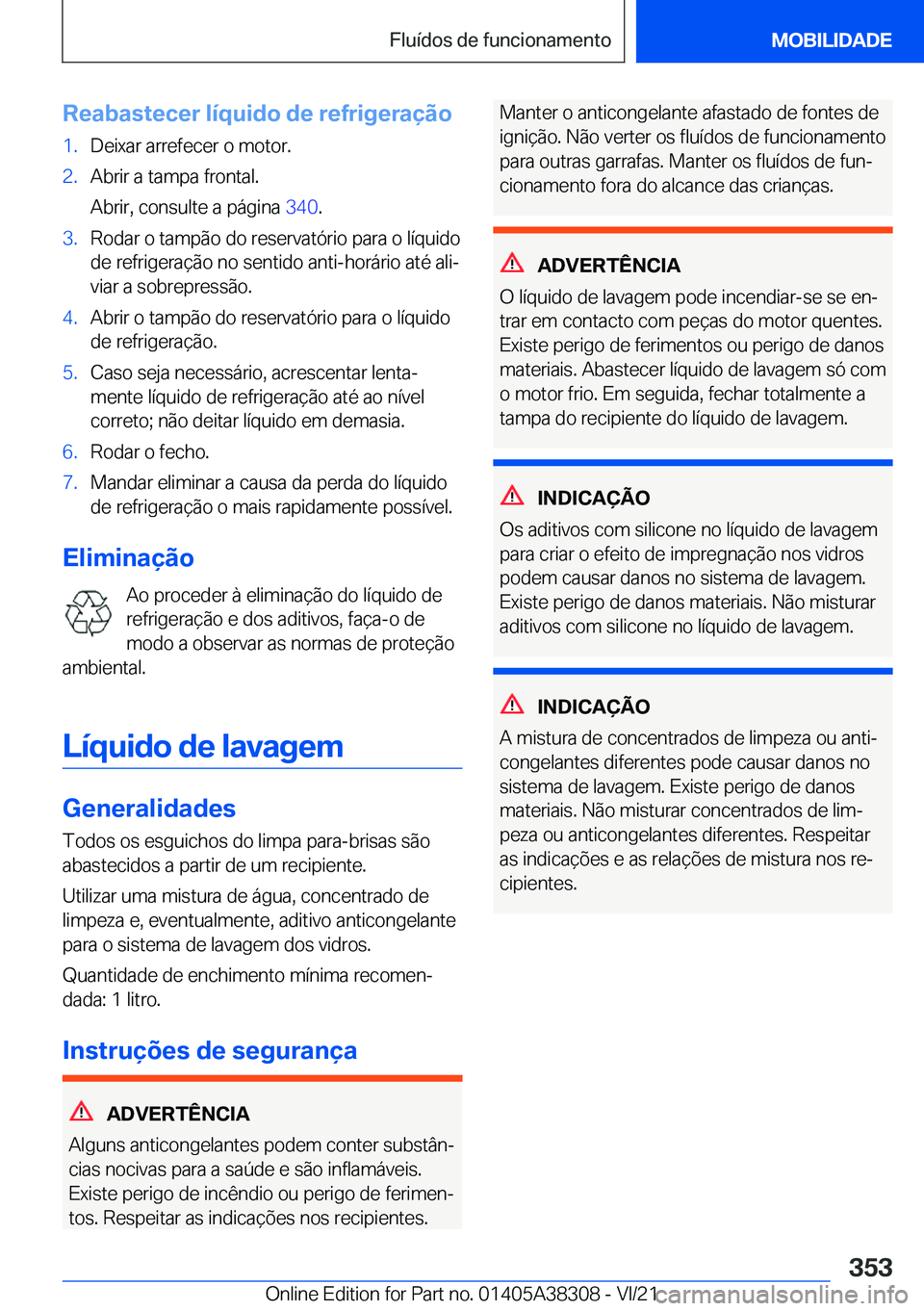 BMW 2 SERIES GRAN COUPE 2022  Manual do condutor (in Portuguese) �R�e�a�b�a�s�t�e�c�e�r��l�