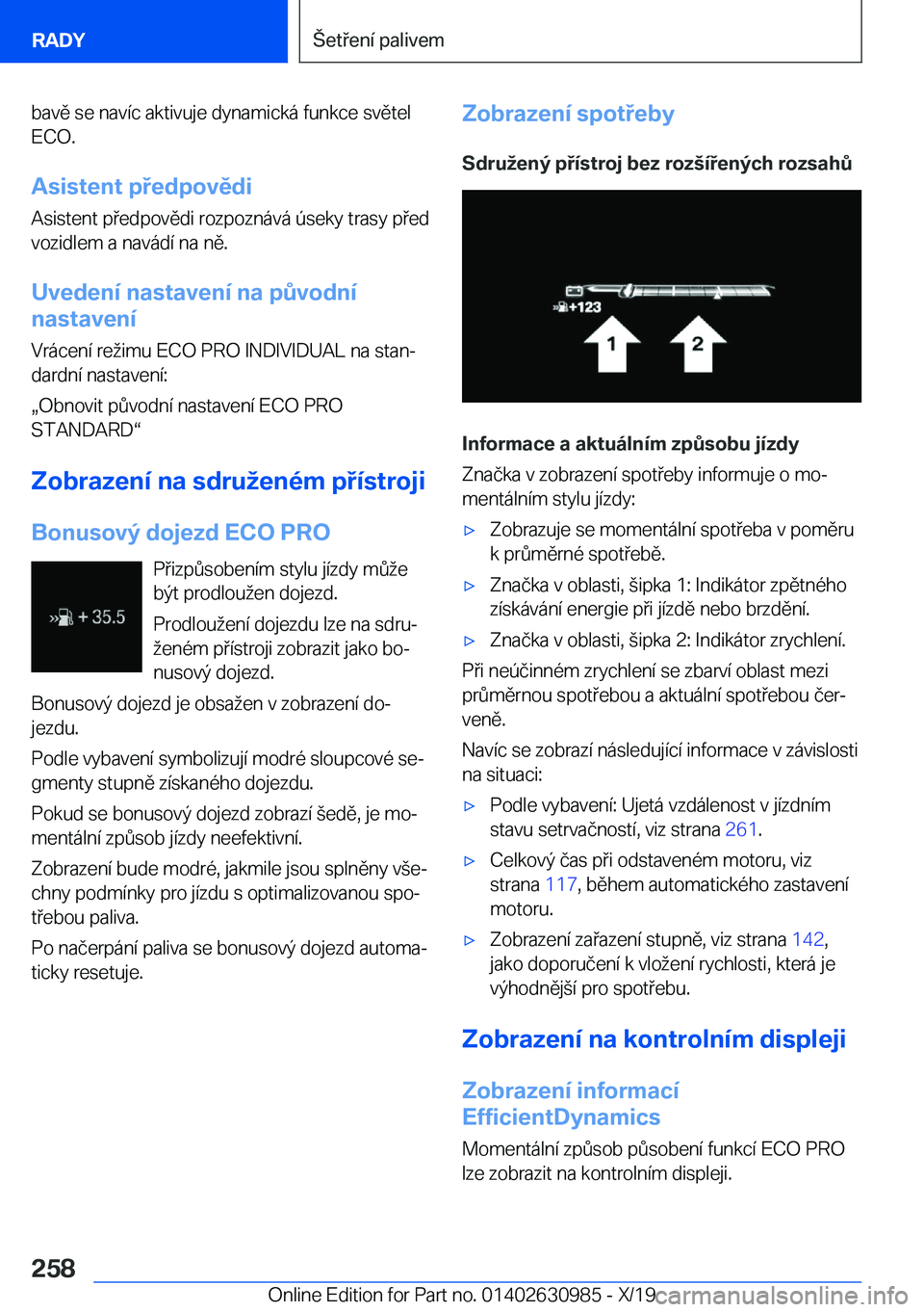 BMW 2 SERIES GRAN COUPE 2020  Návod na použití (in Czech) �b�a�v�