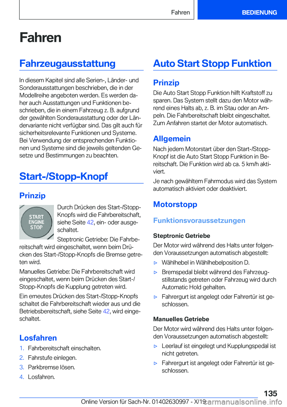 BMW 2 SERIES GRAN COUPE 2020  Betriebsanleitungen (in German) �F�a�h�r�e�n�F�a�h�r�z�e�u�g�a�u�s�s�t�a�t�t�u�n�g
�I�n��d�i�e�s�e�m��K�a�p�i�t�e�l��s�i�n�d��a�l�l�e��S�e�r�i�e�n�-�,��L�