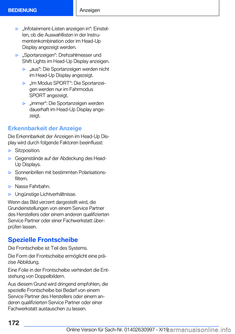 BMW 2 SERIES GRAN COUPE 2020  Betriebsanleitungen (in German) xx�I�n�f�o�t�a�i�n�m�e�n�t�-�L�i�s�t�e�n��a�n�z�e�i�g�e�n��i�nv�:��E�i�n�s�t�e�lj
�l�e�n�,��o�b��d�i�e��A�u�s�w�a�h�l�l�i�s�t�e�n��i�n��d�e�r��I�n�s�t�r�uj
�m�e�n�t�e�n�k�o�m�b�i�n�a�t�i