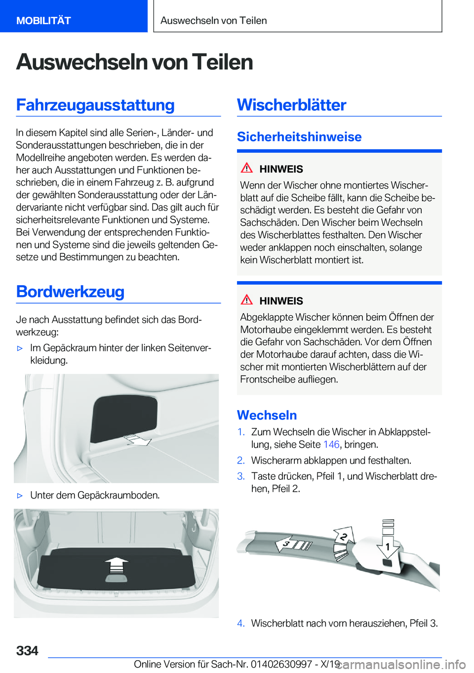 BMW 2 SERIES GRAN COUPE 2020  Betriebsanleitungen (in German) �A�u�s�w�e�c�h�s�e�l�n��v�o�n��T�e�i�l�e�n�F�a�h�r�z�e�u�g�a�u�s�s�t�a�t�t�u�n�g
�I�n��d�i�e�s�e�m��K�a�p�i�t�e�l��s�i�n�d��a�l�l�e��S�e�r�i�e�n�-�,��L�
