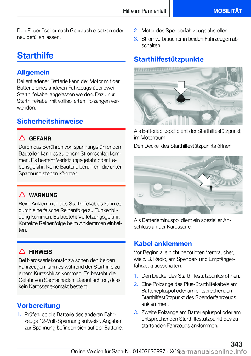 BMW 2 SERIES GRAN COUPE 2020  Betriebsanleitungen (in German) �D�e�n��F�e�u�e�r�l�