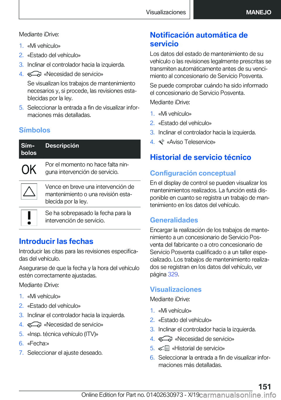 BMW 2 SERIES GRAN COUPE 2020  Manuales de Empleo (in Spanish) �M�e�d�i�a�n�t�e��i�D�r�i�v�e�:�1�.�«�M�i��v�e�h�
