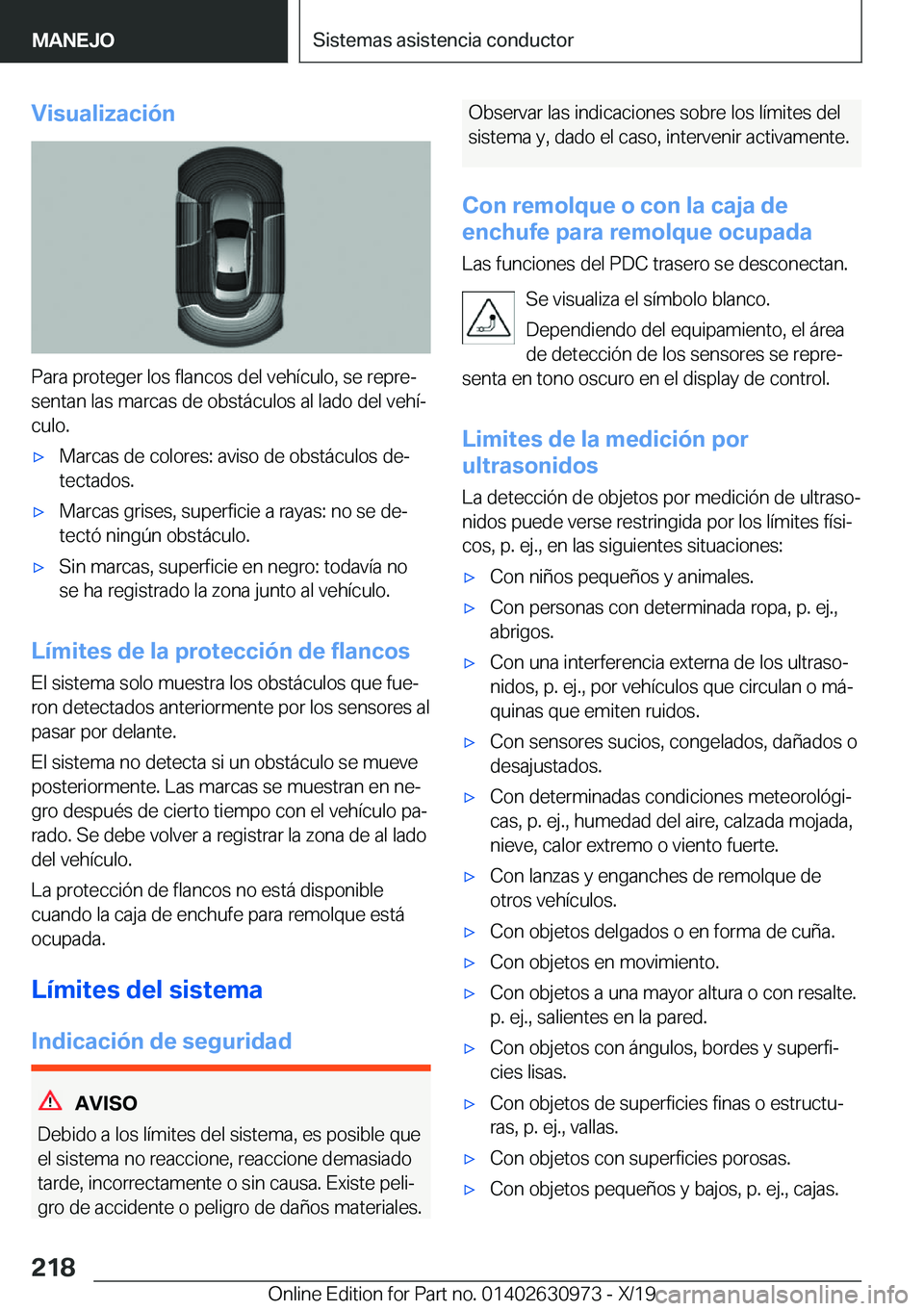 BMW 2 SERIES GRAN COUPE 2020  Manuales de Empleo (in Spanish) �V�i�s�u�a�l�i�z�a�c�i�