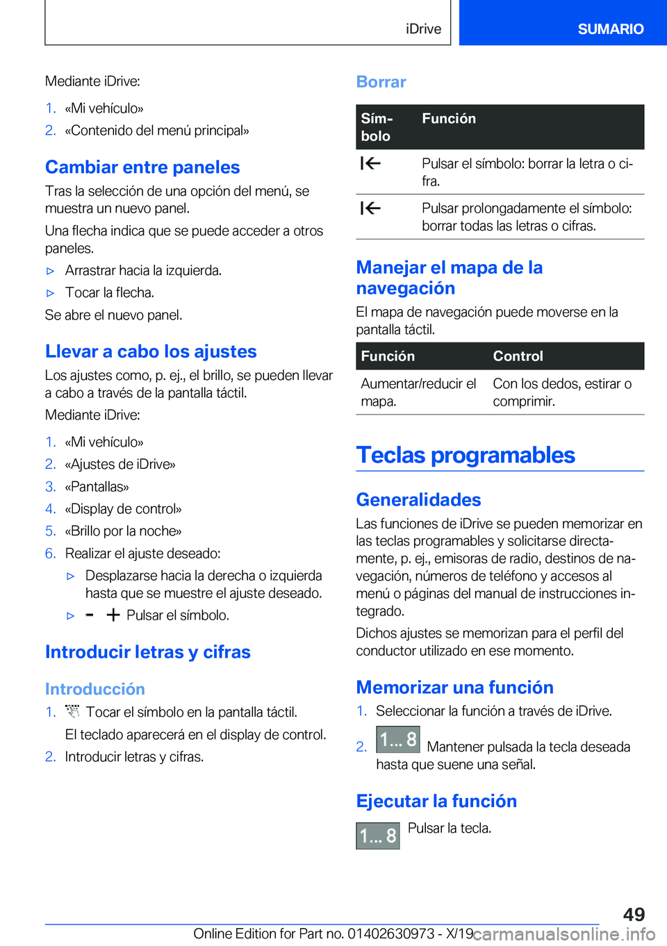 BMW 2 SERIES GRAN COUPE 2020  Manuales de Empleo (in Spanish) �M�e�d�i�a�n�t�e��i�D�r�i�v�e�:�1�.�«�M�i��v�e�h�