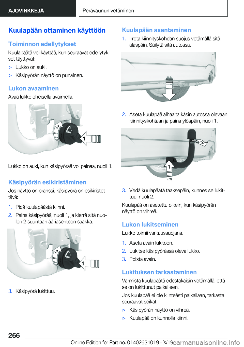BMW 2 SERIES GRAN COUPE 2020  Omistajan Käsikirja (in Finnish) �K�u�u�l�a�p�