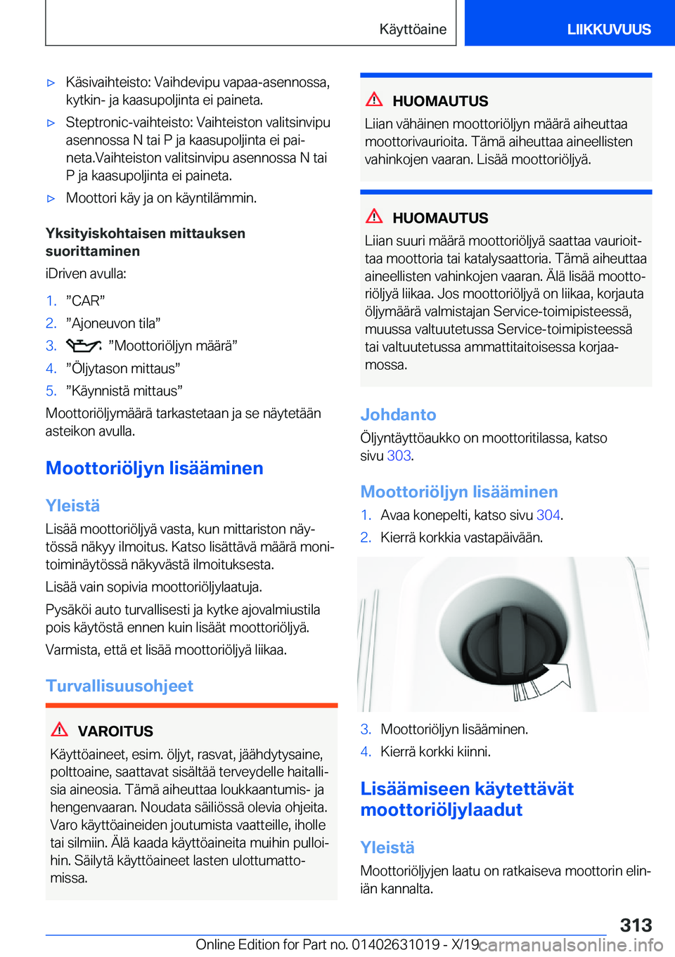 BMW 2 SERIES GRAN COUPE 2020  Omistajan Käsikirja (in Finnish) 'x�K�