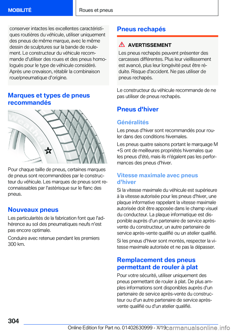 BMW 2 SERIES GRAN COUPE 2020  Notices Demploi (in French) �c�o�n�s�e�r�v�e�r��i�n�t�a�c�t�e�s��l�e�s��e�x�c�e�l�l�e�n�t�e�s��c�a�r�a�c�t�é�r�i�s�t�ij�q�u�e�s��r�o�u�t�i�è�r�e�s��d�u��v�é�h�i�c�u�l�e�,��u�t�i�l�i�s�e�r��u�n�i�q�u�e�m�e�n�t �d�e�s