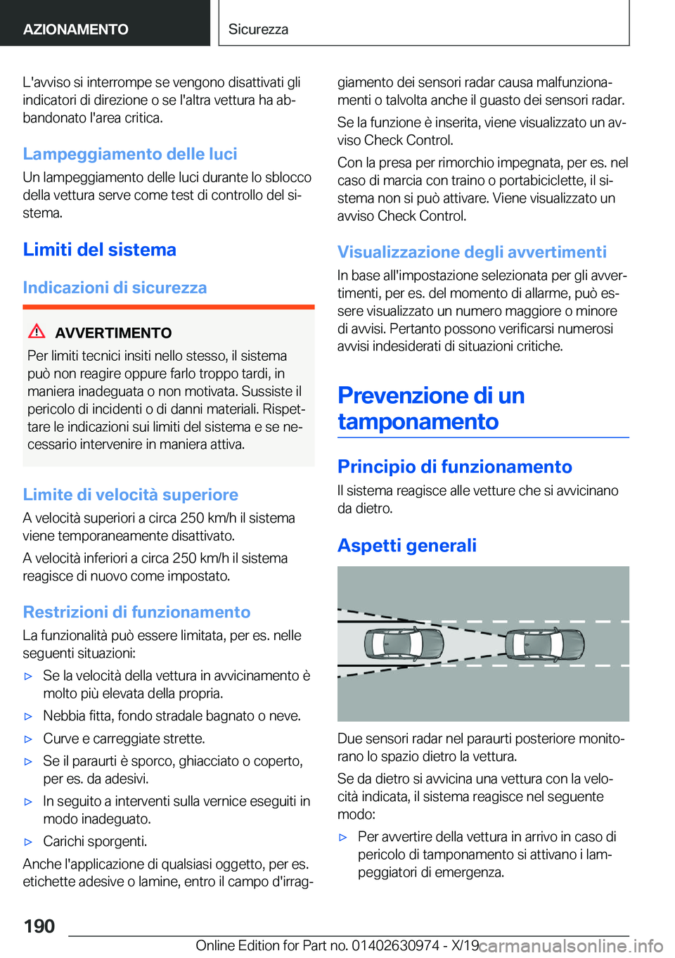 BMW 2 SERIES GRAN COUPE 2020  Libretti Di Uso E manutenzione (in Italian) �L�'�a�v�v�i�s�o��s�i��i�n�t�e�r�r�o�m�p�e��s�e��v�e�n�g�o�n�o��d�i�s�a�t�t�i�v�a�t�i��g�l�i
�i�n�d�i�c�a�t�o�r�i��d�i��d�i�r�e�z�i�o�n�e��o��s�e��l�'�a�l�t�r�a��v�e�t�t�u�r�a��h�