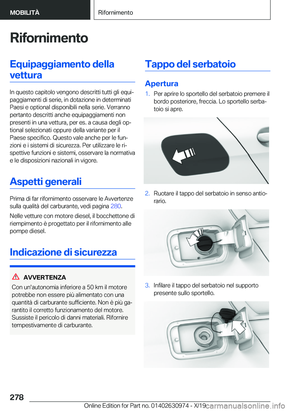 BMW 2 SERIES GRAN COUPE 2020  Libretti Di Uso E manutenzione (in Italian) �R�i�f�o�r�n�i�m�e�n�t�o�E�q�u�i�p�a�g�g�i�a�m�e�n�t�o��d�e�l�l�a�v�e�t�t�u�r�a
�I�n��q�u�e�s�t�o��c�a�p�i�t�o�l�o��v�e�n�g�o�n�o��d�e�s�c�r�i�t�t�i��t�u�t�t�i��g�l�i��e�q�u�iª
�p�a�g�g�i�a�