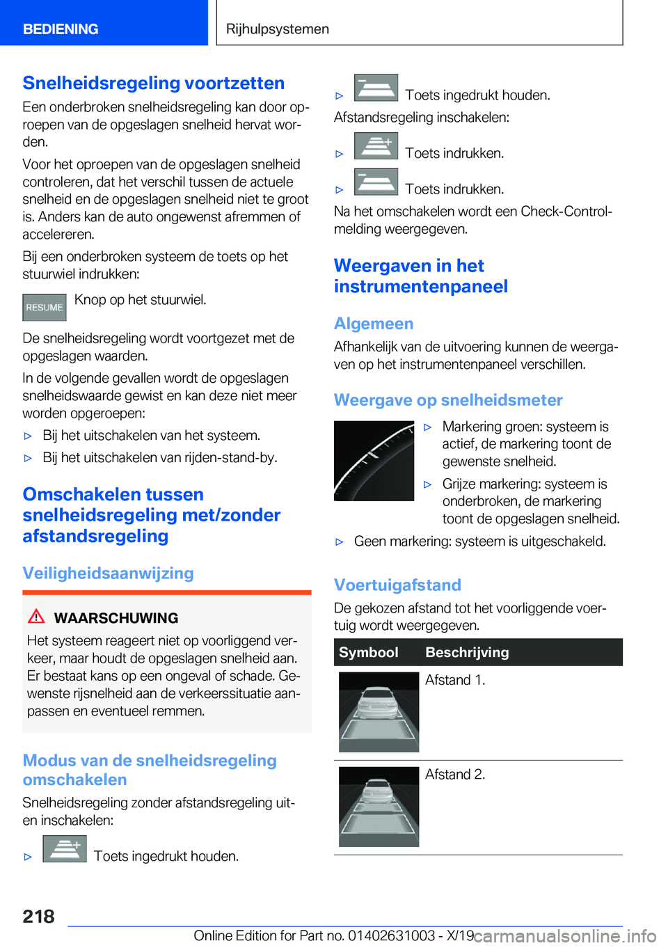 BMW 2 SERIES GRAN COUPE 2020  Instructieboekjes (in Dutch) �S�n�e�l�h�e�i�d�s�r�e�g�e�l�i�n�g��v�o�o�r�t�z�e�t�t�e�n�E�e�n��o�n�d�e�r�b�r�o�k�e�n��s�n�e�l�h�e�i�d�s�r�e�g�e�l�i�n�g��k�a�n��d�o�o�r��o�pj�r�o�e�p�e�n��v�a�n��d�e��o�p�g�e�s�l�a�g�e�n�