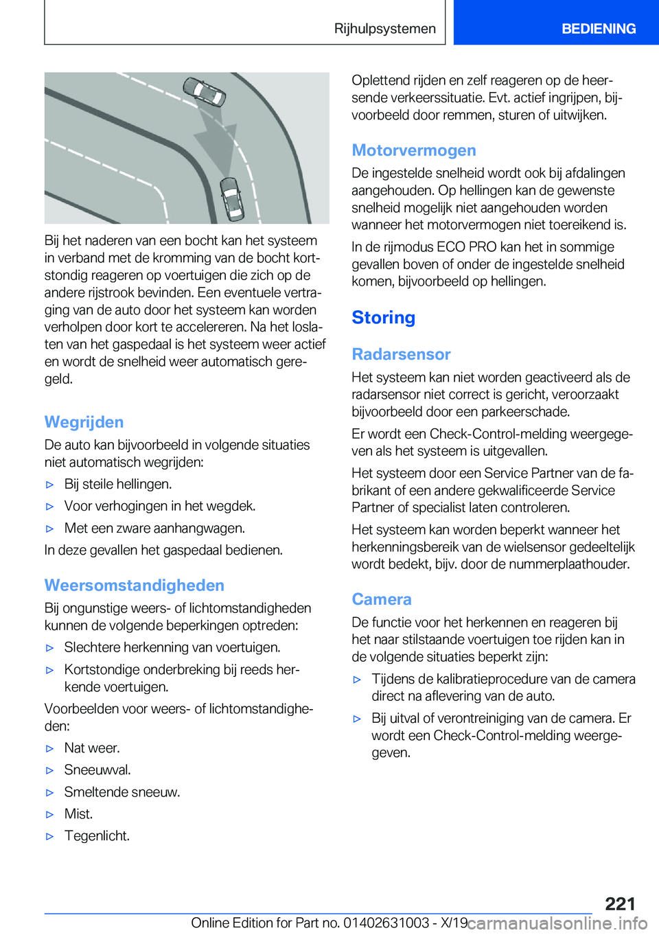 BMW 2 SERIES GRAN COUPE 2020  Instructieboekjes (in Dutch) �B�i�j��h�e�t��n�a�d�e�r�e�n��v�a�n��e�e�n��b�o�c�h�t��k�a�n��h�e�t��s�y�s�t�e�e�m�i�n��v�e�r�b�a�n�d��m�e�t��d�e��k�r�o�m�m�i�n�g��v�a�n��d�e��b�o�c�h�t��k�o�r�tj�s�t�o�n�d�i�g��r�e