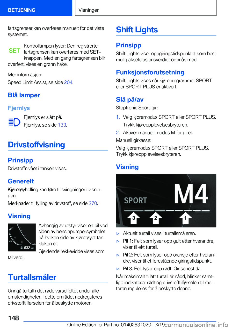 BMW 2 SERIES GRAN COUPE 2020  InstruksjonsbØker (in Norwegian) �f�a�r�t�s�g�r�e�n�s�e�r��k�a�n��o�v�e�r�f�