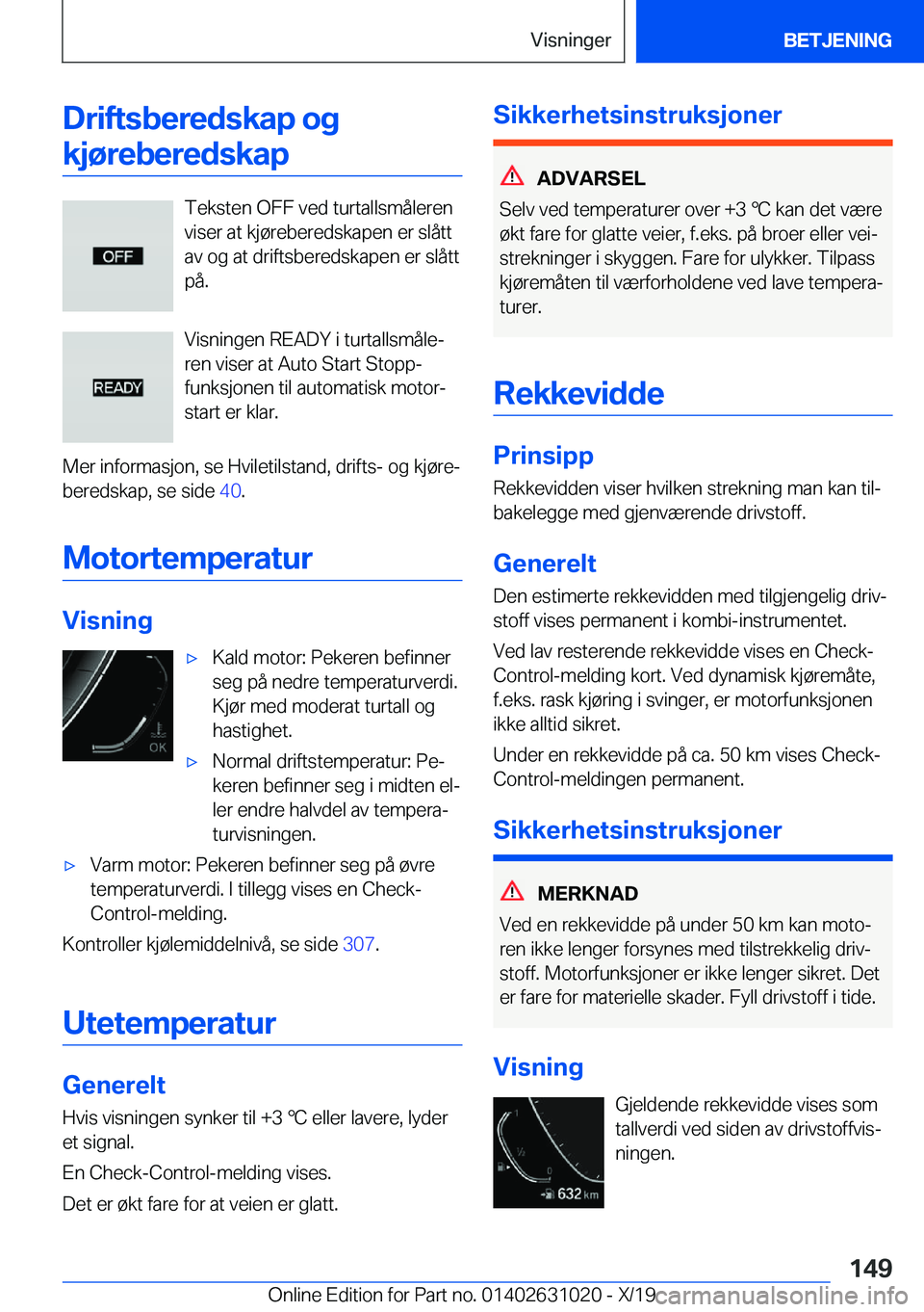 BMW 2 SERIES GRAN COUPE 2020  InstruksjonsbØker (in Norwegian) �D�r�i�f�t�s�b�e�r�e�d�s�k�a�p��o�g�k�j�