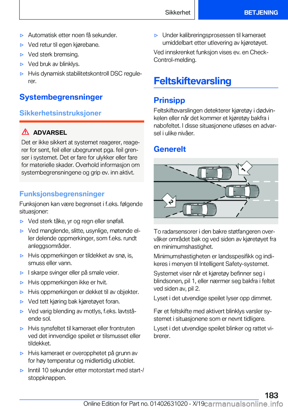 BMW 2 SERIES GRAN COUPE 2020  InstruksjonsbØker (in Norwegian) 'x�A�u�t�o�m�a�t�i�s�k��e�t�t�e�r��n�o�e�n��f�å��s�e�k�u�n�d�e�r�.'x�V�e�d��r�e�t�u�r��t�i�l��e�g�e�n��k�j�