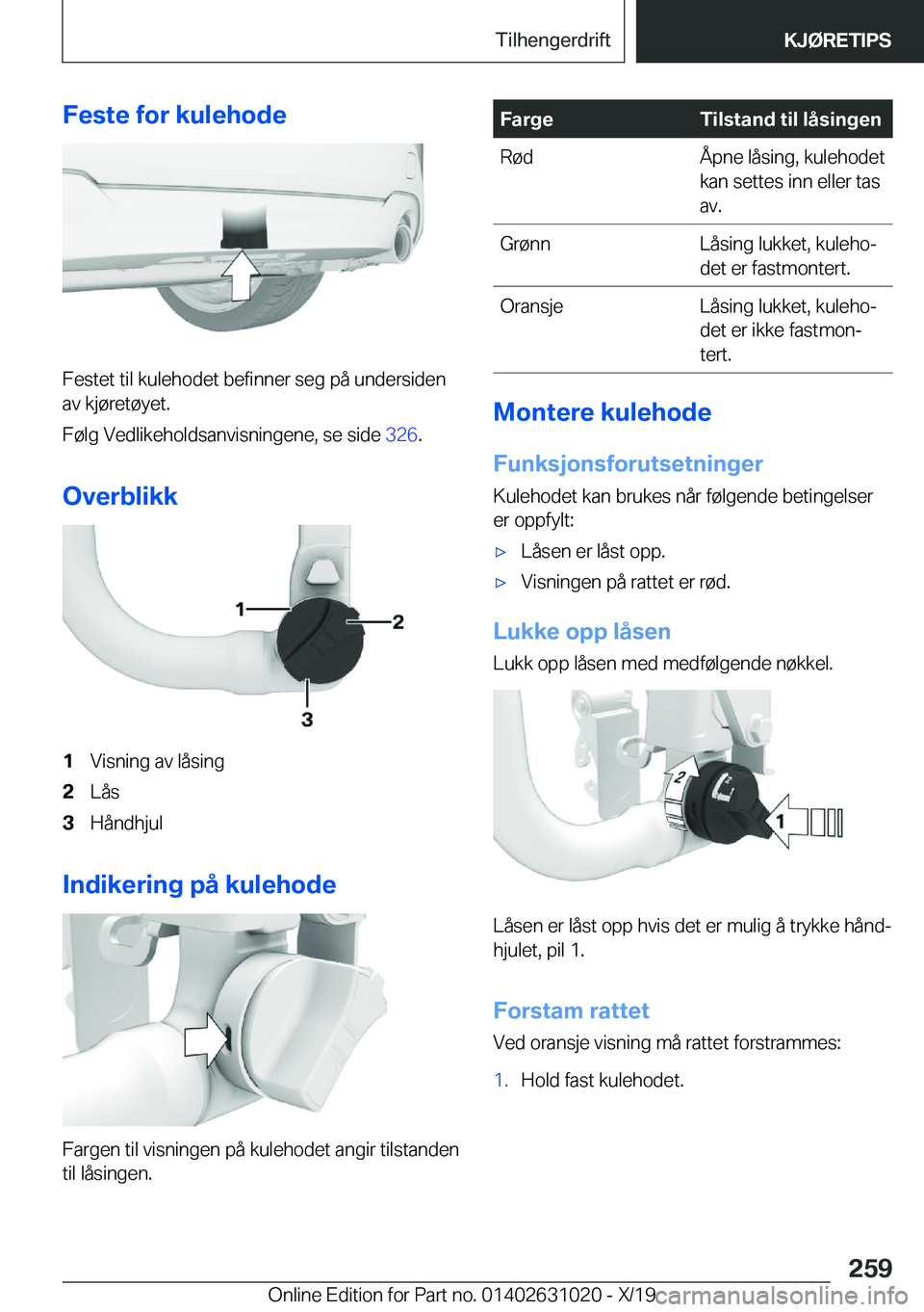 BMW 2 SERIES GRAN COUPE 2020  InstruksjonsbØker (in Norwegian) �F�e�s�t�e��f�o�r��k�u�l�e�h�o�d�e
�F�e�s�t�e�t��t�i�l��k�u�l�e�h�o�d�e�t��b�e�f�i�n�n�e�r��s�e�g��p�å��u�n�d�e�r�s�i�d�e�n�a�v��k�j�