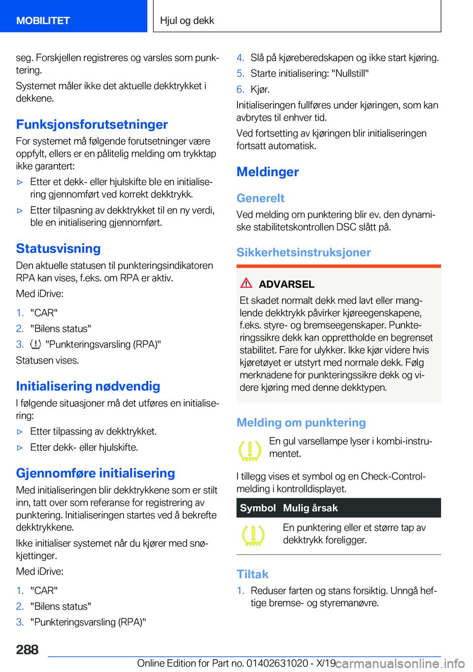 BMW 2 SERIES GRAN COUPE 2020  InstruksjonsbØker (in Norwegian) �s�e�g�.��F�o�r�s�k�j�e�l�l�e�n��r�e�g�i�s�t�r�e�r�e�s��o�g��v�a�r�s�l�e�s��s�o�m��p�u�n�kj�t�e�r�i�n�g�.
�S�y�s�t�e�m�e�t��m�å�l�e�r��i�k�k�e��d�e�t��a�k�t�u�e�l�l�e��d�e�k�k�t�r�y�k�k�e