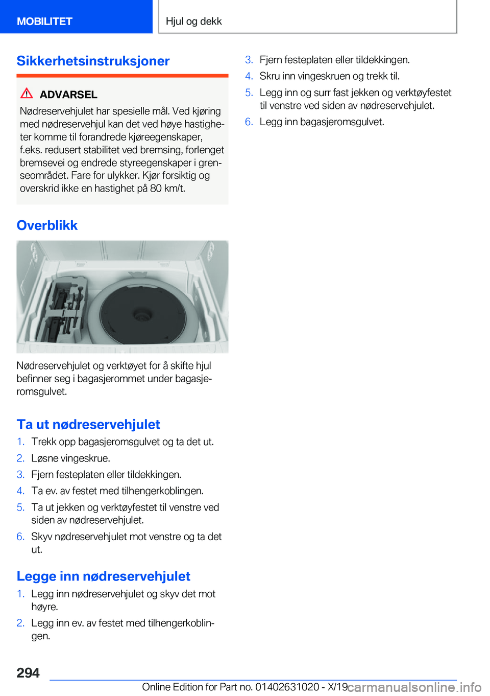 BMW 2 SERIES GRAN COUPE 2020  InstruksjonsbØker (in Norwegian) �S�i�k�k�e�r�h�e�t�s�i�n�s�t�r�u�k�s�j�o�n�e�r
�A�D�V�A�R�S�E�L
�N�