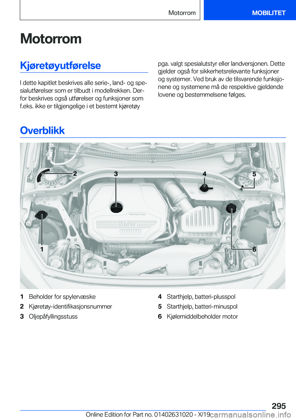 BMW 2 SERIES GRAN COUPE 2020  InstruksjonsbØker (in Norwegian) �M�o�t�o�r�r�o�m�K�j�
