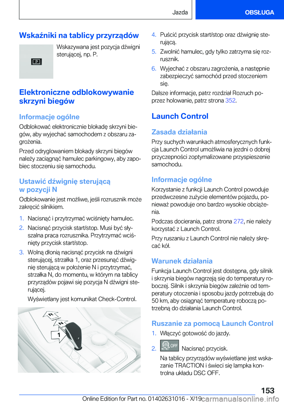 BMW 2 SERIES GRAN COUPE 2020  Instrukcja obsługi (in Polish) �W�s�k�a7�n�i�k�i��n�a��t�a�b�l�i�c�y��p�r�z�y�r�z�ą�d�