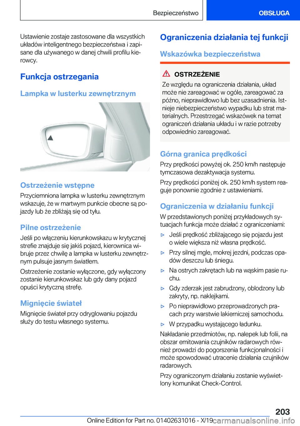 BMW 2 SERIES GRAN COUPE 2020  Instrukcja obsługi (in Polish) �U�s�t�a�w�i�e�n�i�e��z�o�s�t�a�j�e��z�a�s�t�o�s�o�w�a�n�e��d�l�a��w�s�z�y�s�t�k�i�c�h
�u�k�ł�a�d�