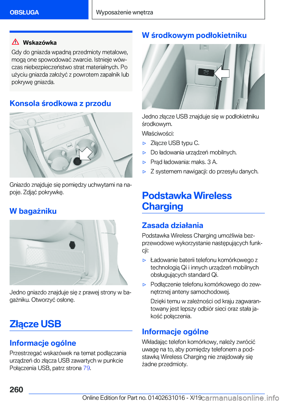 BMW 2 SERIES GRAN COUPE 2020  Instrukcja obsługi (in Polish) �W�s�k�a�z�