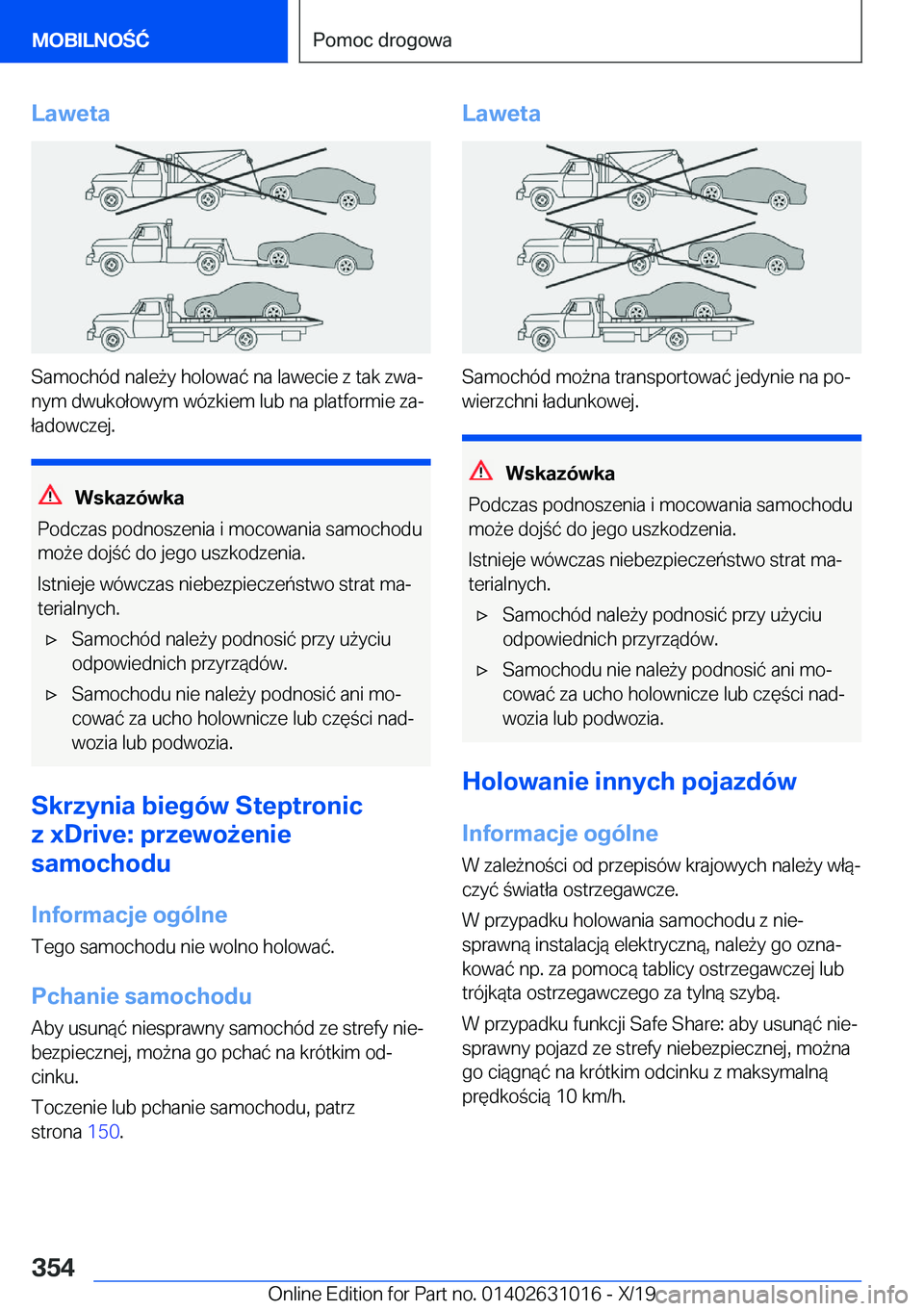 BMW 2 SERIES GRAN COUPE 2020  Instrukcja obsługi (in Polish) �L�a�w�e�t�a
�S�a�m�o�c�h�