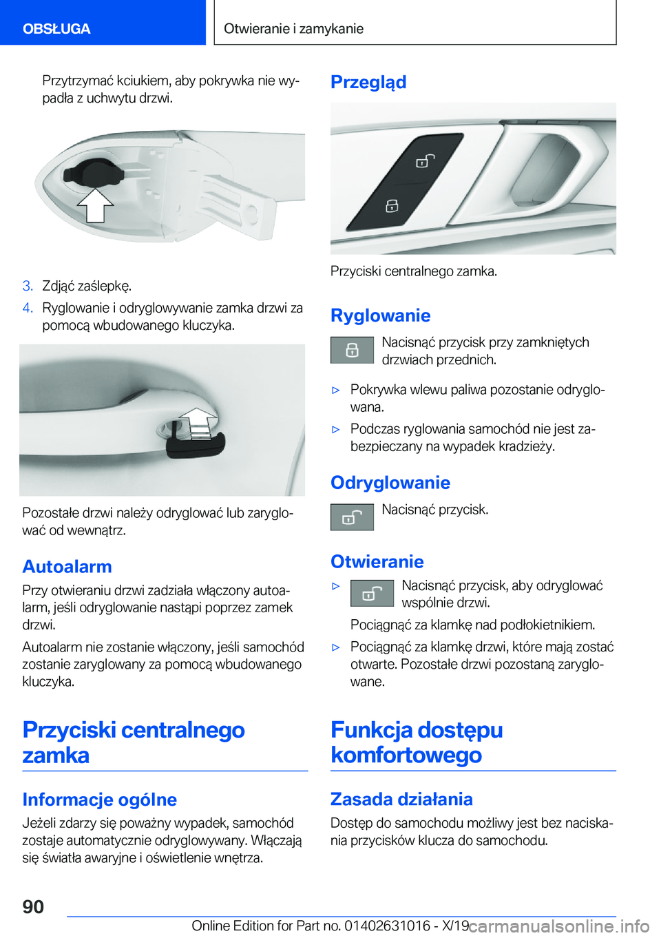 BMW 2 SERIES GRAN COUPE 2020  Instrukcja obsługi (in Polish) �P�r�z�y�t�r�z�y�m�a�