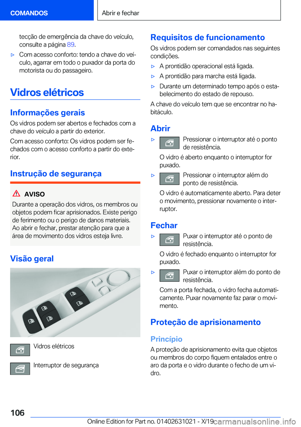 BMW 2 SERIES GRAN COUPE 2020  Manual do condutor (in Portuguese) �t�e�c�
