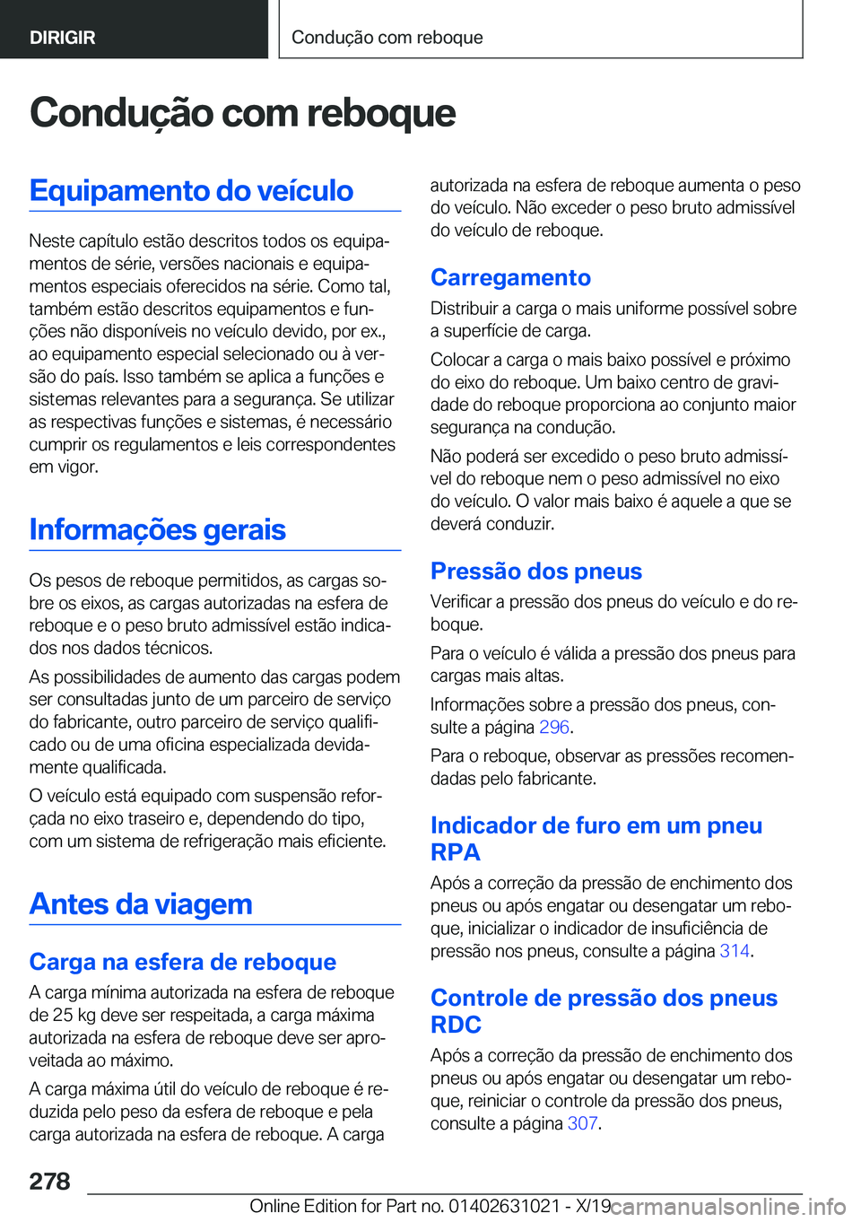 BMW 2 SERIES GRAN COUPE 2020  Manual do condutor (in Portuguese) �C�o�n�d�u�