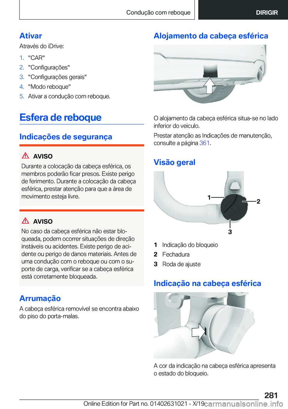 BMW 2 SERIES GRAN COUPE 2020  Manual do condutor (in Portuguese) �A�t�i�v�a�r�A�t�r�a�v�é�s��d�o��i�D�r�i�v�e�:�1�.��C�A�R��2�.��C�o�n�f�i�g�u�r�a�