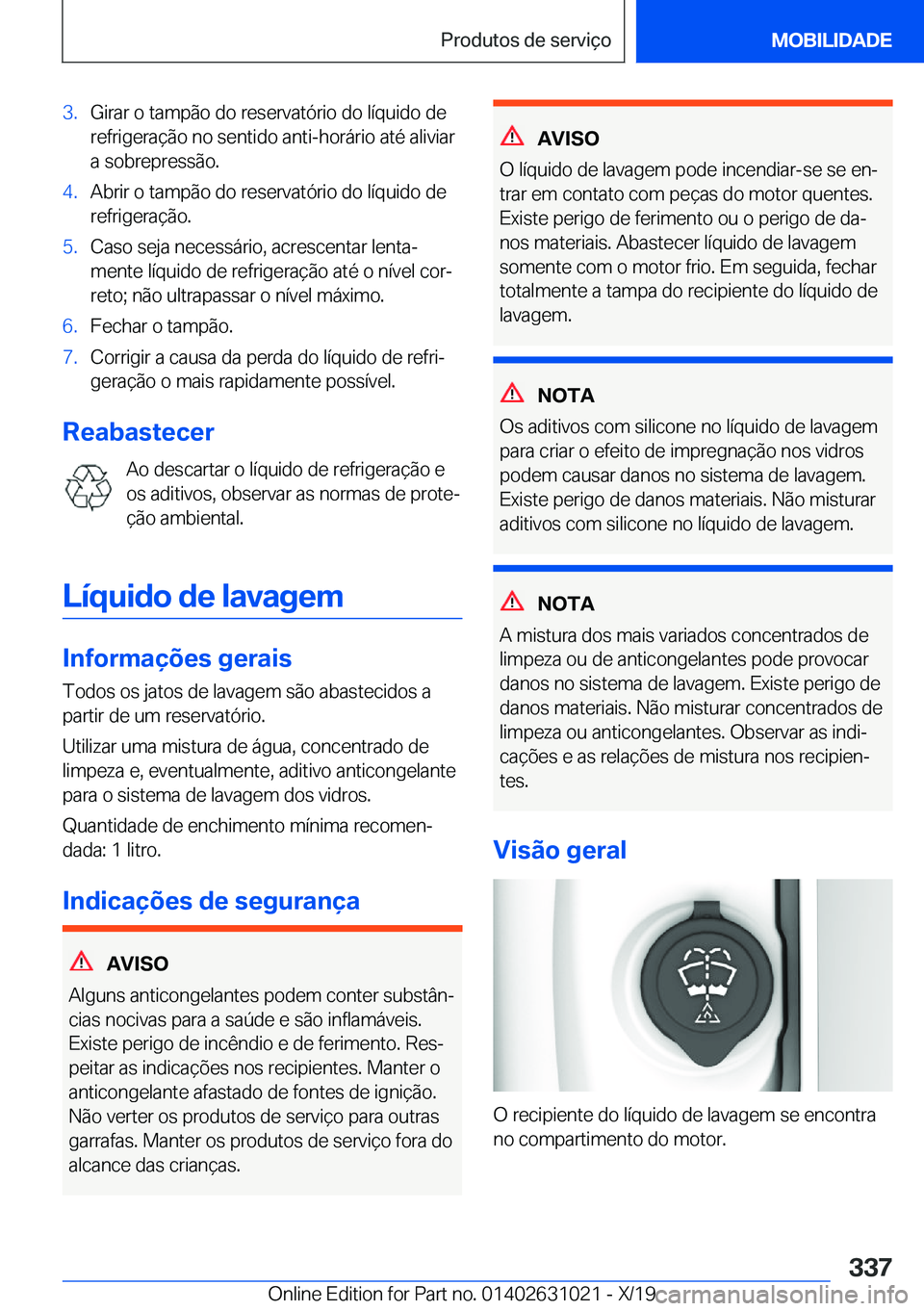 BMW 2 SERIES GRAN COUPE 2020  Manual do condutor (in Portuguese) �3�.�G�i�r�a�r��o��t�a�m�p�ã�o��d�o��r�e�s�e�r�v�a�t�ó�r�i�o��d�o��l�
