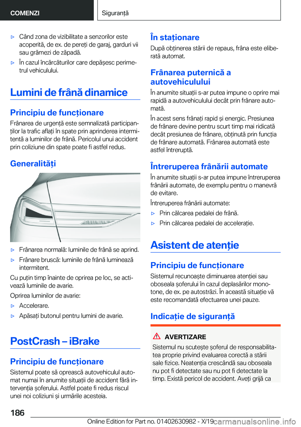 BMW 2 SERIES GRAN COUPE 2020  Ghiduri De Utilizare (in Romanian) 'x�C�