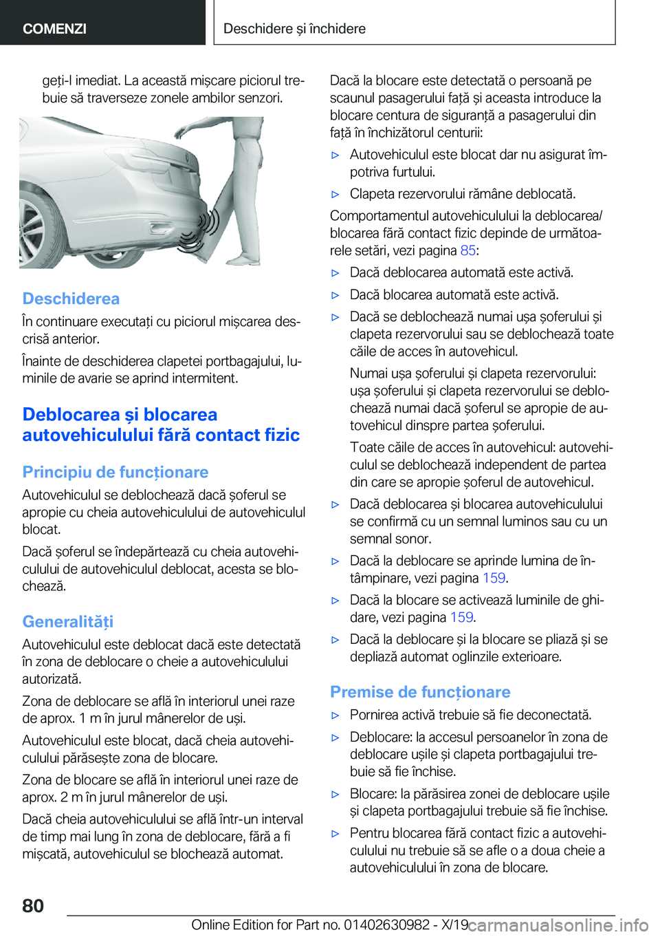 BMW 2 SERIES GRAN COUPE 2020  Ghiduri De Utilizare (in Romanian) �g�e*�i�-�l��i�m�e�d�i�a�t�.��L�a��a�c�e�a�s�t�