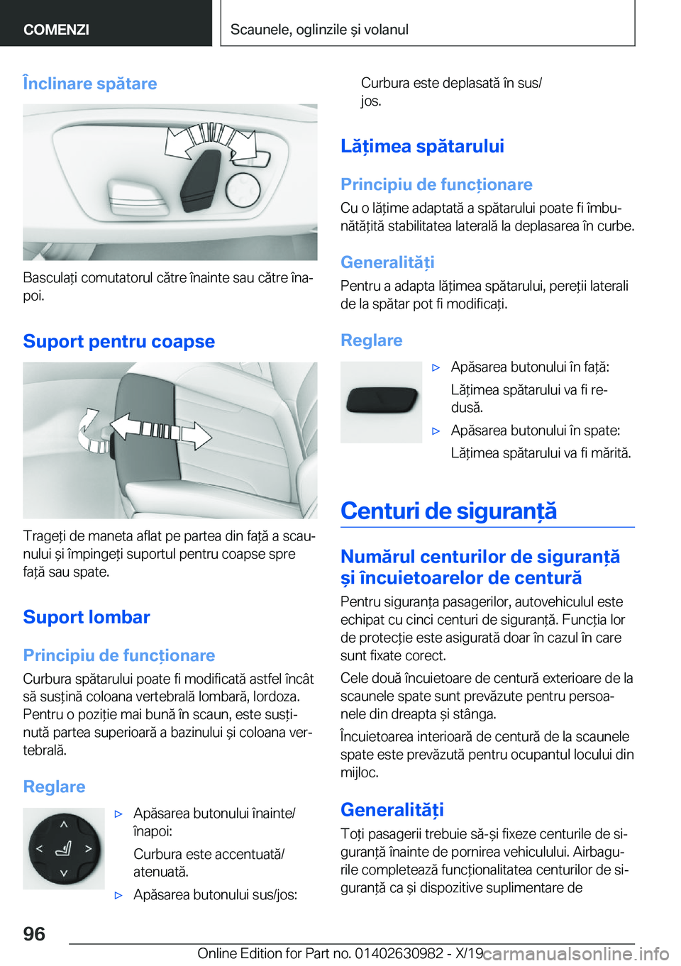 BMW 2 SERIES GRAN COUPE 2020  Ghiduri De Utilizare (in Romanian) �