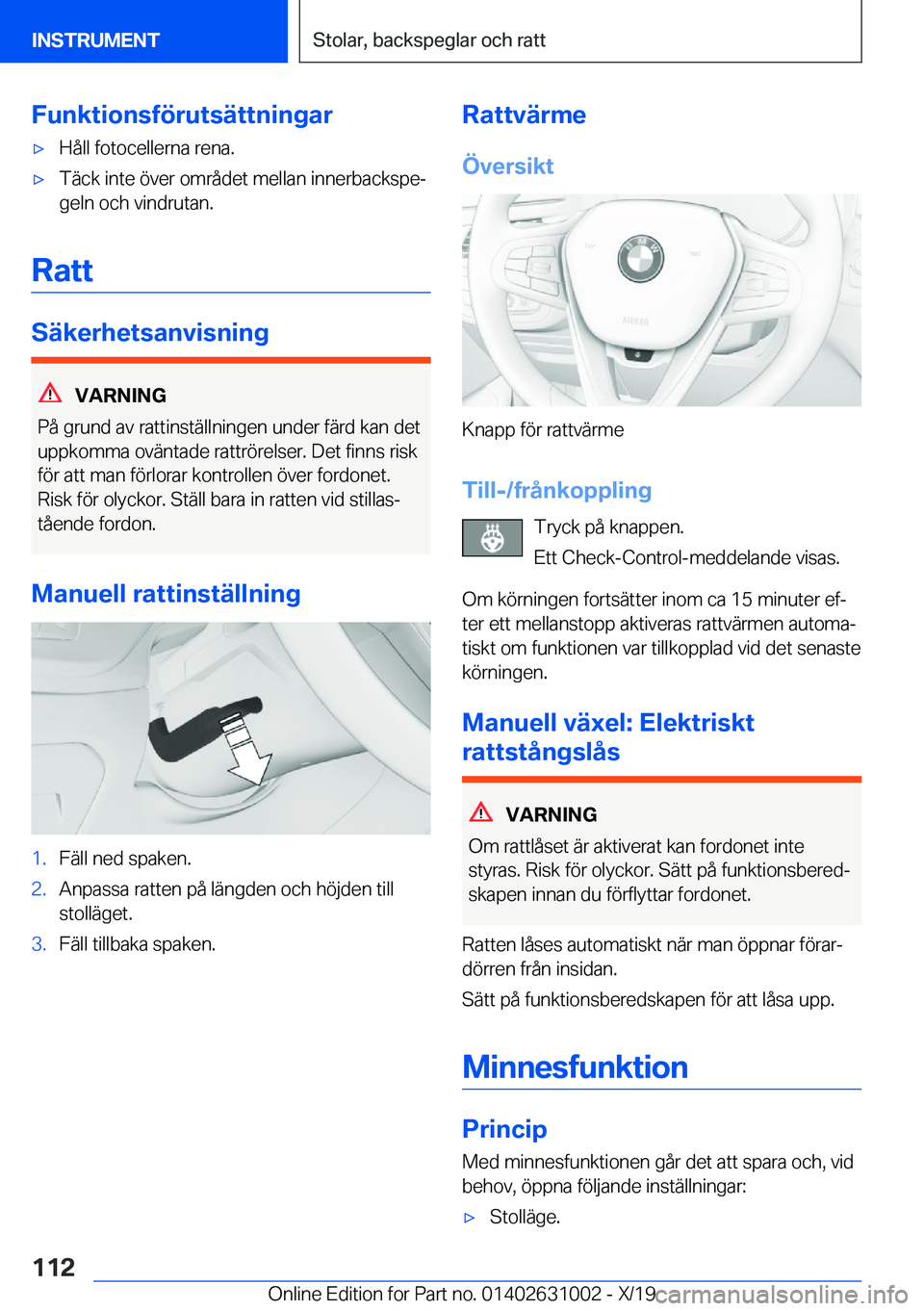 BMW 2 SERIES GRAN COUPE 2020  InstruktionsbÖcker (in Swedish) �F�u�n�k�t�i�o�n�s�f�