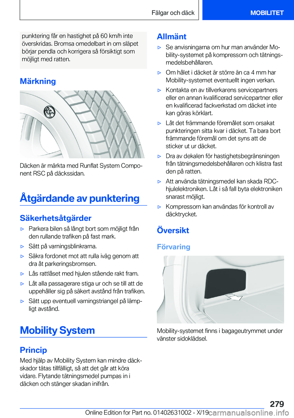 BMW 2 SERIES GRAN COUPE 2020  InstruktionsbÖcker (in Swedish) �p�u�n�k�t�e�r�i�n�g��f�å�r��e�n��h�a�s�t�i�g�h�e�t��p�å��6�0��k�m�/�h��i�n�t�e
�